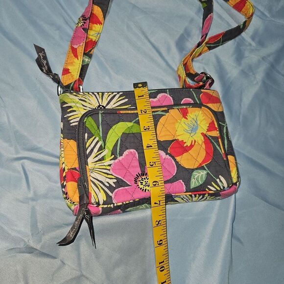 Vera Bradley Jazzy Blooms Crossbody Purse - Picture 10 of 10